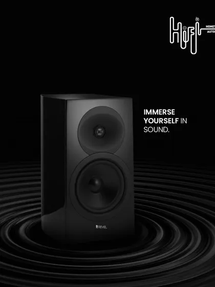 This Revel bookshelf speaker is designed to immerse you in sound. I select speakers like these for their ability to deliver crisp notes and powerful beats with exceptional clarity and depth.