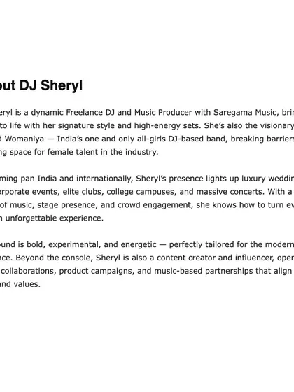 I was thrilled to be featured by Loofre as a Loofre Plus member. It's an honor to have my journey as a DJ, producer, and music curator highlighted.