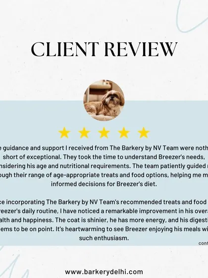The best part of any review is hearing about the results. Hema noticed a shinier coat, more energy, and better digestion in Breezer. This is the real-world impact of switching from processed foods to fresh, nutrient-rich meals.