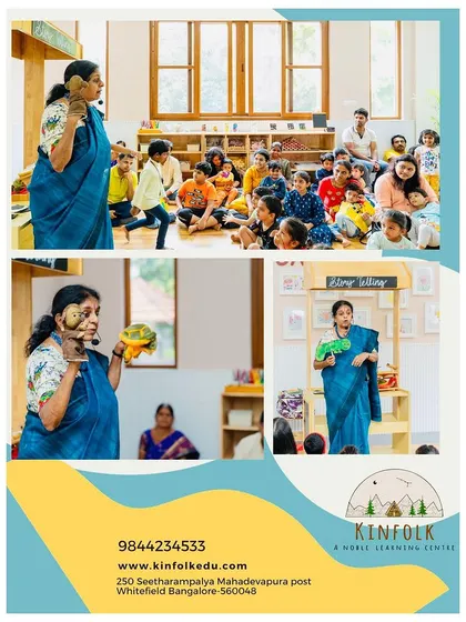 We were honored to host Geeta Ramanujam, founder of Kathalaya. Her storytelling sessions, complete with puppets, are a masterclass in engaging young minds and fostering a deep appreciation for narrative.