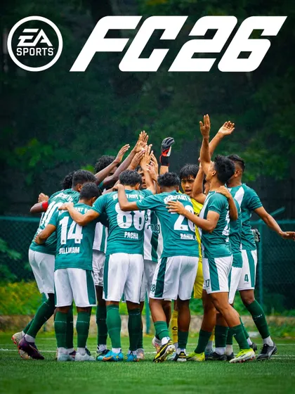 Reimagining our team's unity as an epic video game cover. This creative edit shows our players ready for any challenge.