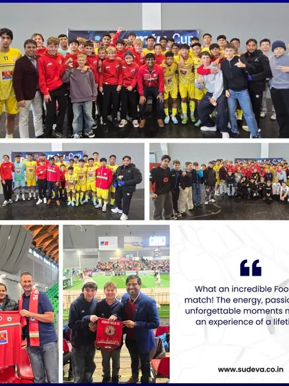 A collage of moments from our historic match against FC Bayern München. The energy, the passion, and the unforgettable draw made it an experience of a lifetime.