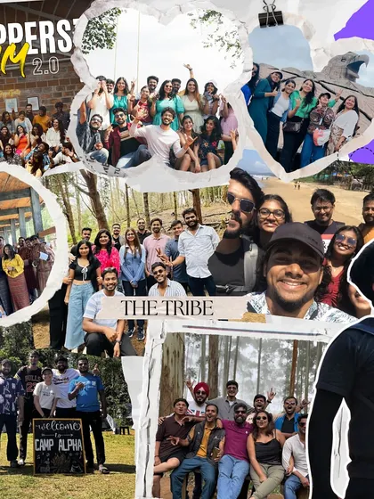 A collage from our "Trippers Jam 2.0". This is the tribe, the community that makes every trip lit af.