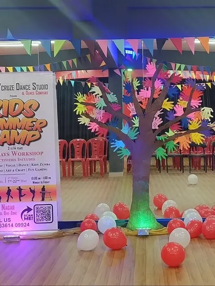 We believe in appreciating our team. This image shows the setup for acknowledging the dedicated instructors and coordinators who make our Kids Summer Camp a success.