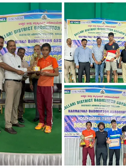 A great performance at the Karnataka State Sub Junior Championship, with four of our students in the quarter-finals and a total of five medals won.