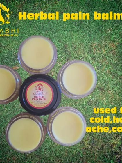 My Herbal Pain Balm is made with natural ingredients like camphor and orange oil to help with headaches and colds. It’s a unique, multipurpose product that adds value to any natural wellness brand.