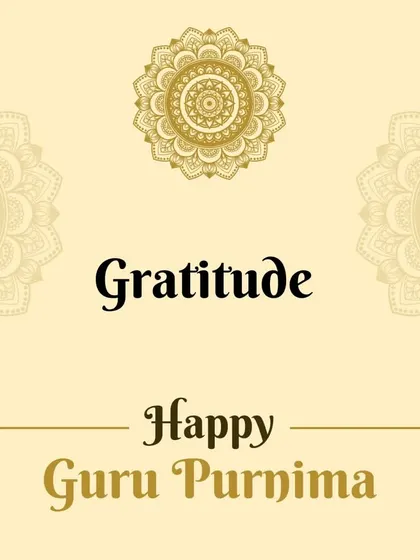 On the auspicious day of Guru Purnima, I express my gratitude to my Guru, who leads us on the path of knowledge. A guru is one who preaches, practices, and sets an example.