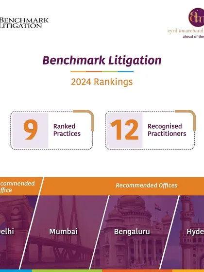 A summary graphic of our Benchmark Litigation 2024 rankings, celebrating our recognized practitioners and highly recommended offices.