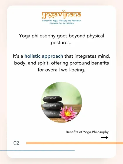Yoga philosophy goes beyond physical postures. Our workshop gives you a comprehensive understanding of this, combining theory and practice.