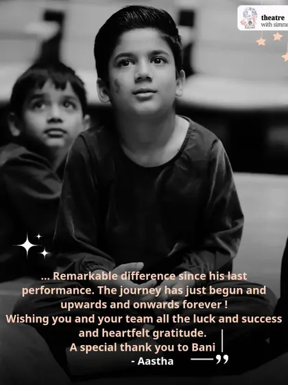 "Remarkable difference since his last performance." A parent reflects on her son's growth and journey with us over the years.