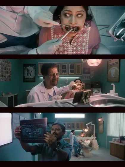 More scenes from the Pav Picks TVC. Our lighting setup ensured a bright, clear look that is typical for commercials, while allowing for the humorous action to be the main focus.
