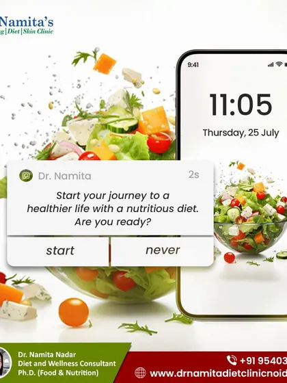 A simple notification can be the start of a big change. When you are ready to begin your journey to a healthier life with a nutritious diet, I am here to guide you.