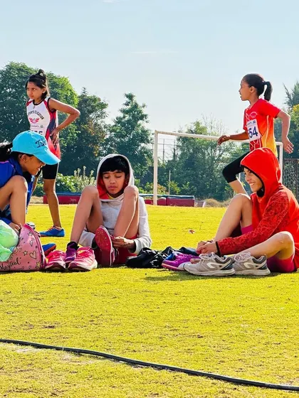 Future stars putting in the work. We are excited to witness the future of track and field right here at our academy.