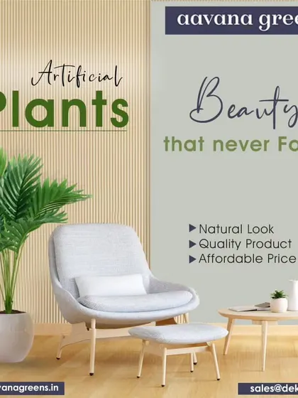 Beauty that never fades. Our artificial plants provide a natural look and are a quality, affordable solution for bringing lasting greenery into your home.