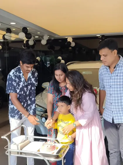 Capturing the happy moments of a new car delivery at the decorated NEXA showroom. Our event setups are designed to create perfect photo opportunities for both the brand and its customers.