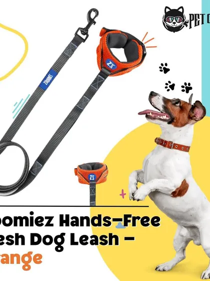 For a more comfortable and controlled walk, I recommend products like this hands-free mesh dog leash. It's a convenient tool that allows you to keep your hands free while ensuring your dog remains securely by your side.