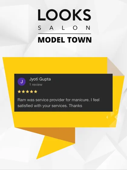 Client satisfaction is what we strive for. Jyoti shares her satisfaction with the manicure service provided by our technician, Ram, in this excellent 5 star review.
