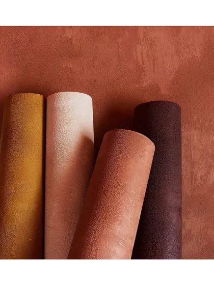 Warm, earthy, and richly pigmented textures define these wallpapers. I select these to create a cozy, enveloping atmosphere, adding a touch of rustic sophistication to modern or traditional spaces.