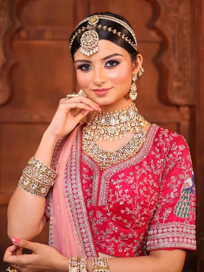 A direct, confident gaze. This type of shot shows off the symmetry and balance of the makeup, a testament to your skill.