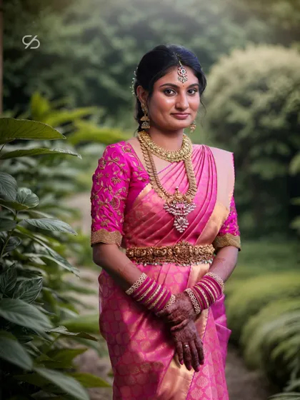Crafting dreams into reality is my promise. It is my honor to be part of my client's journey, from the initial design to her engagement day bliss, as she shines in a bespoke blouse created just for her.