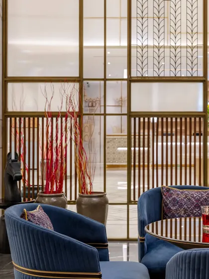 Additional media from the Holiday Inn, Lucknow project. These visuals provide further insight into the design of the lounges, dining areas, guest rooms, and other public spaces, highlighting our commitment to creating a cohesive and culturally resonant hospitality experience.