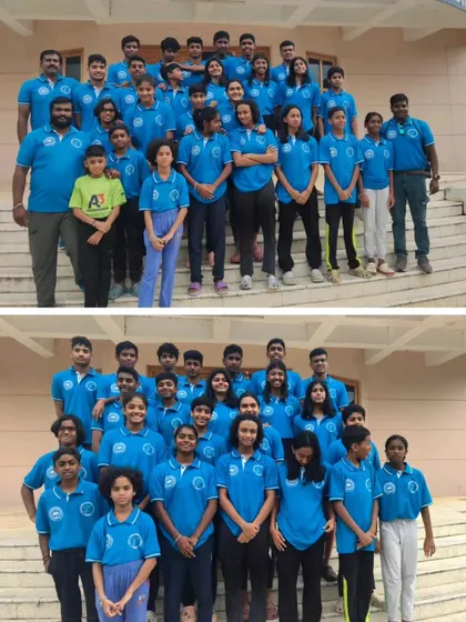 Team BAC ready for the 1st South Zone Short-course Championship.