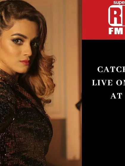 An announcement for my live interview on Red FM. I actively participate in promoting the music I am a part of.