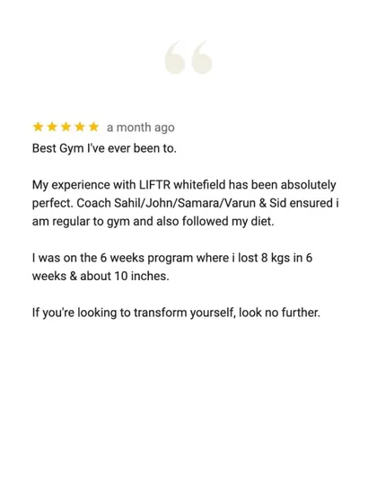 Sujeth lost 8 kgs and 5 inches in 6 weeks. Beyond the numbers, he improved his sleep quality, mastered protein-rich meals, and built a solid, balanced workout routine.