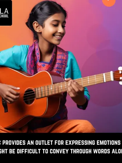 Music provides an outlet for expressing emotions that words cannot. The guitar is a wonderful tool for telling your own story through melody.