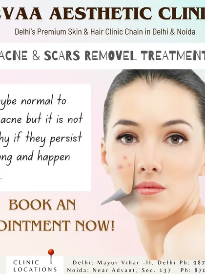 A clear statement on our approach to acne and scar removal. While acne can be common, persistent breakouts require professional treatment for healthy skin.