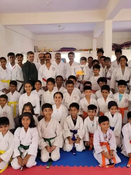 This is our community at the Self Defence School of Indian Karate. I welcome students of all ages and skill levels, from young children just starting their journey to experienced adults, all training together with discipline and mutual respect.