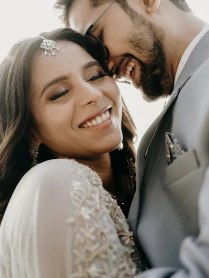 An incredibly happy and intimate close-up. This is the kind of heart-winning shot I strive for, capturing pure joy.