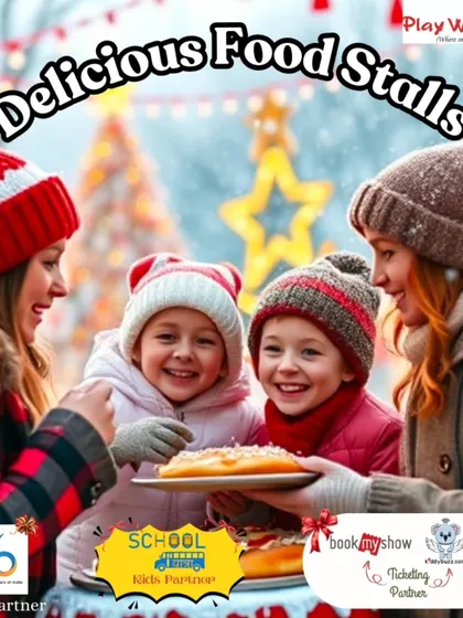 Good food is key to a great party. Our Christmas event featured delicious food stalls, and I can help arrange catering for your child's birthday too.