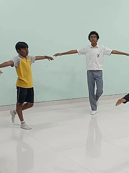 Balance is key, both mentally and physically. Students at our Greenwoods High program engage in balancing exercises to improve core stability and body control, which translates to a steadier aim.