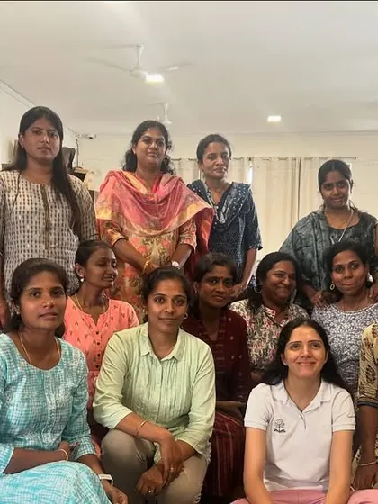 A proud group photo with the newly trained teachers at CS Academy, Coimbatore. Their dedication to improving their practice is inspiring.