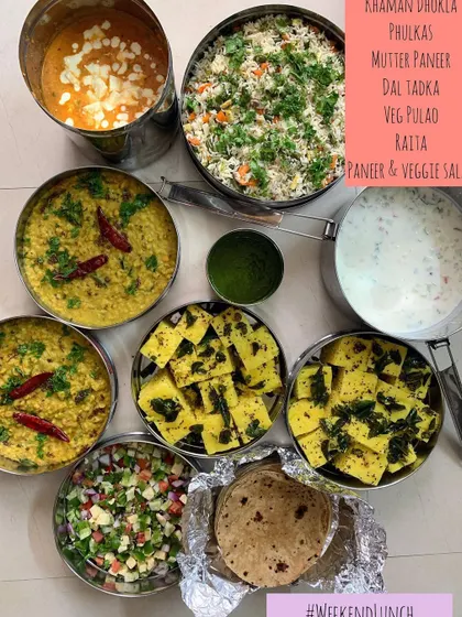 Another look at the delicious and balanced weekend lunch, perfect for a family meal.