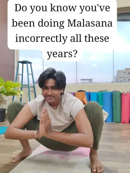 You might be surprised to learn you've been doing Malasana (Garland Pose) incorrectly. Practicing yoga correctly is more important than just practicing.