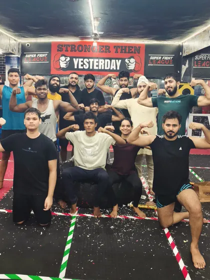 Thank you to my team for the birthday celebration. We train hard and celebrate together.