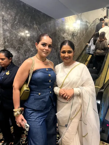 Another moment from the Vogue Atelier, meeting the incredibly talented Dolly Jain. Networking with the best in the industry is key to providing my clients with top-tier service.