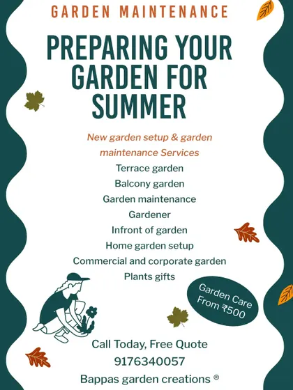 Get your garden ready for summer with our maintenance services. We offer everything from home garden setup to commercial garden care. Call us today for a free quote on preparing your garden for the season.