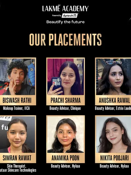 From makeup trainers to skin therapists, our alumni are thriving in diverse roles. We celebrate their placements at IICA, Clinique, Estée Lauder, and Nykaa. Your success story could be next.