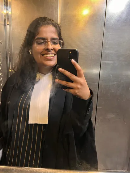 A quick selfie after a good day in court. Here's to many more favorable orders and successful outcomes for my clients.
