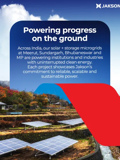 We are powering progress on the ground with active solar and storage microgrid projects across India. This image showcases one of our installations, demonstrating our commitment to delivering scalable and sustainable power to diverse institutions and industries.