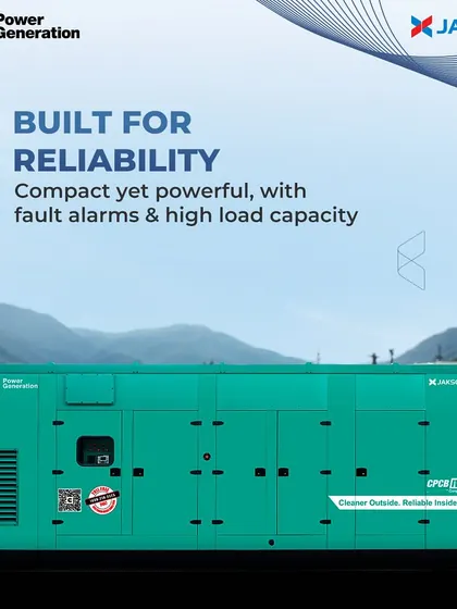 Built for reliability, our gensets are compact yet powerful enough to handle high load capacities. They are equipped with advanced fault alarms and robust components to ensure consistent performance when you need it most.