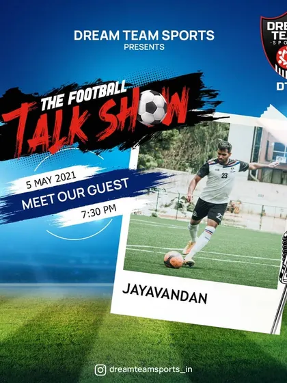 I often share my knowledge and philosophy with the wider football community. Here is an announcement for a talk show where I was invited as a guest to discuss the game.