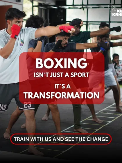 Boxing isn't just a sport, it's a transformation. It builds discipline, focus, and confidence. Train with us and see the change in yourself.