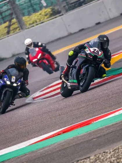 This series of images captures the raw passion and fearless spirit of our racers, pushing their limits on various bikes like the ZX-10R, Ducati Panigale, and KTM at our track events.