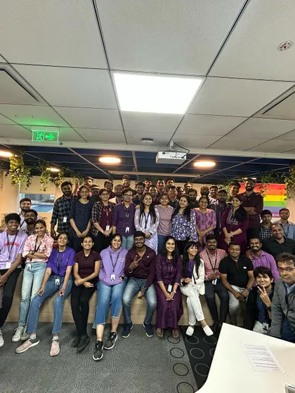 This collection of photos and an animated video celebrates Pride Month at Solutionec. We showcase our decorated office and team members, reinforcing our commitment to creating a safe, welcoming, and inclusive environment where everyone can be their authentic self.