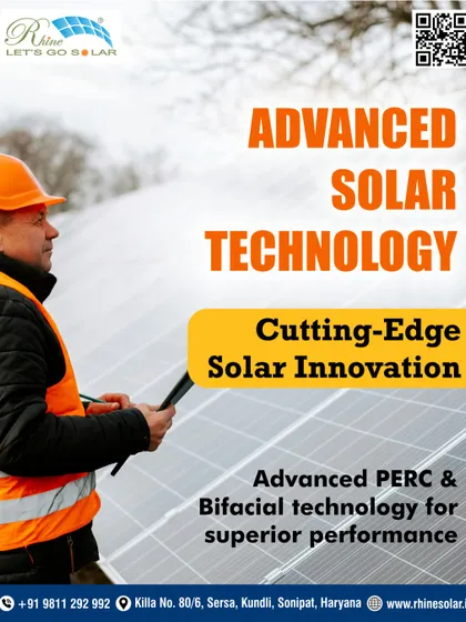 We use advanced solar technology like PERC and Bifacial modules for superior performance. Our cutting-edge solar innovation ensures you get the most out of every panel.