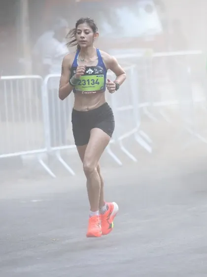 Growth isn't always pretty, but it's always powerful. This was a race where conditions were tough and the air was thick, but I fought for every step. My coaching prepares you to be mentally tough, to find your strength when the run gets hard, not just when it's easy.